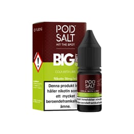 Pod Salt Fusions - Cola With Lime (10 ml, 14 mg, Nikotinsalt)