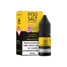 Pod Salt Fusions - Strawberry Marshmallow Man (10 ml, 14 mg, Nikotinsalt)