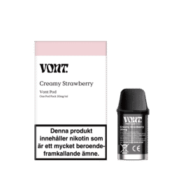 Vont Pod - Creamy Strawberry (20 mg, Engångspod)