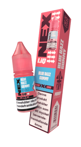 NexLiq Pod Salt - Blue Razz Gummy (10 ml, 14 mg Nikotinsalt)