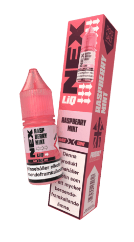 NexLiq Pod Salt - Raspberry Mint (10 ml, 14 mg Nikotinsalt)