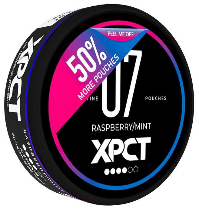 XPCT - Raspberry Mint 07 - Slim (8 mg/portion)