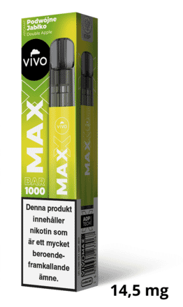 Vivo MAX - Double Apple (14,5 mg, Disposable)
