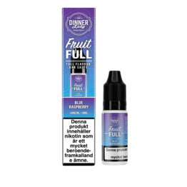Dinner Lady Bar Salts - Blue Raspberry (10 ml, 14 mg, Nikotinsalt)
