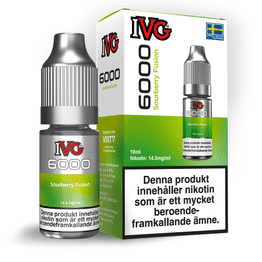 IVG 6000 Salts - Sourberry Fusion (10 ml, 14,5 mg, Nikotinsalt)