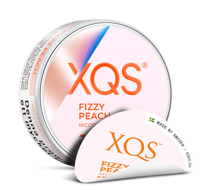 XQS - Fizzy Peach Strong - Slim (8 mg/portion)