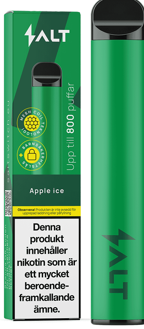 Salt Switch - Apple Ice (20 mg, Engångs vape)