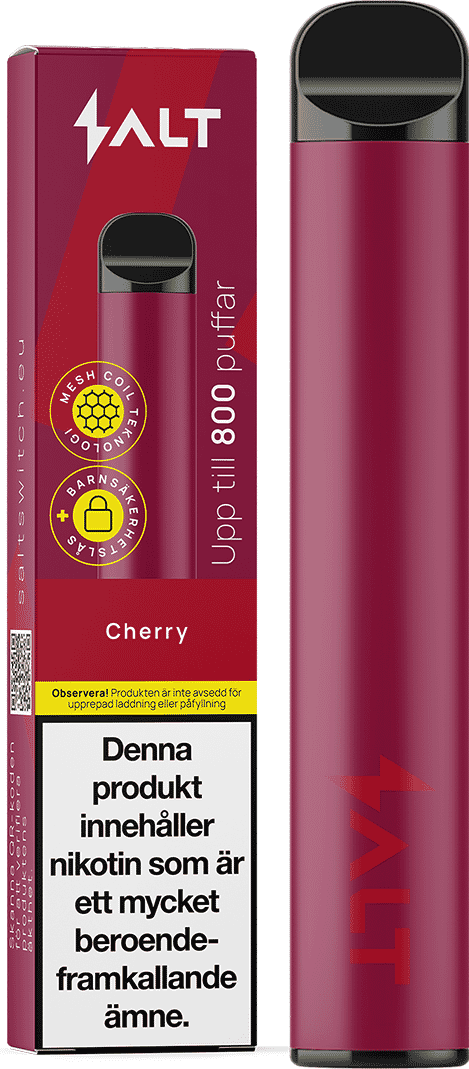 Salt Switch - Cherry (20 mg, Engångs vape)