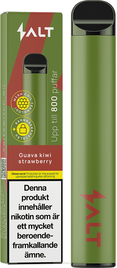 Salt Switch - Guava Kiwi Strawberry (20 mg, Engångs vape)