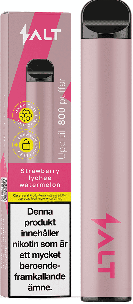 Salt Switch - Strawberry Lychee Watermelon (20 mg, Engångs vape)