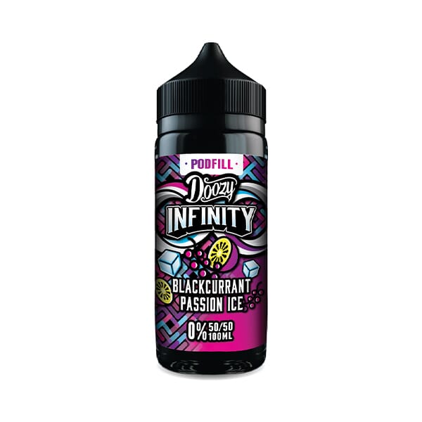Doozy Infinity Pod Fill - Blackcurrant Passion Ice (100 ml, Shortfill)