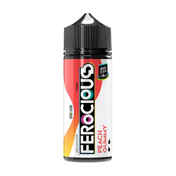 Ferocious Bar Juice - Peach Gummy (100 ml, Shortfill)