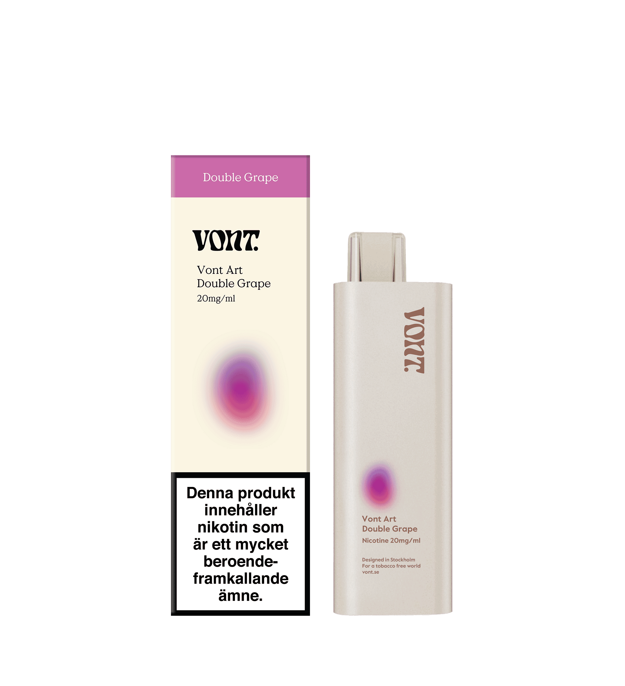 Vont Art - Double Grape (20 mg, Engångs vape)