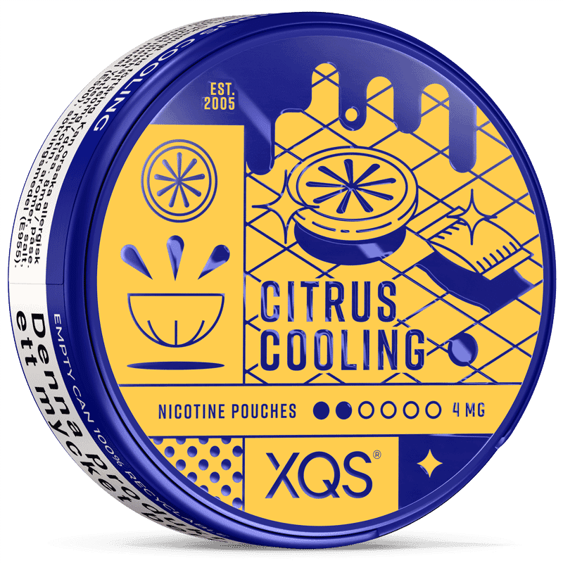 XQS - Citrus Cooling - Slim (4 mg/portion)