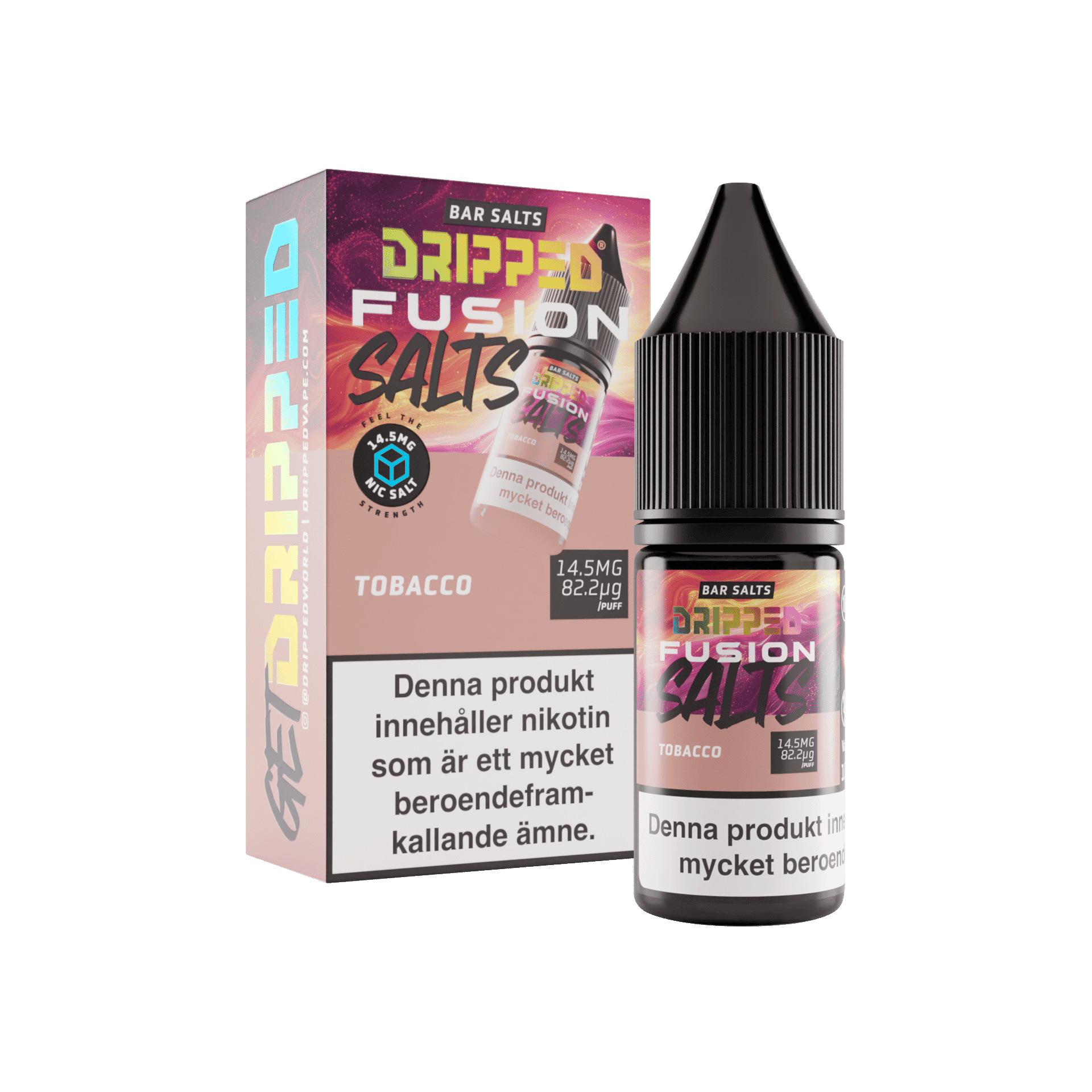 Dripped Fusion Salts - Tobacco (10 ml, 14,5 mg Nikotinsalt)