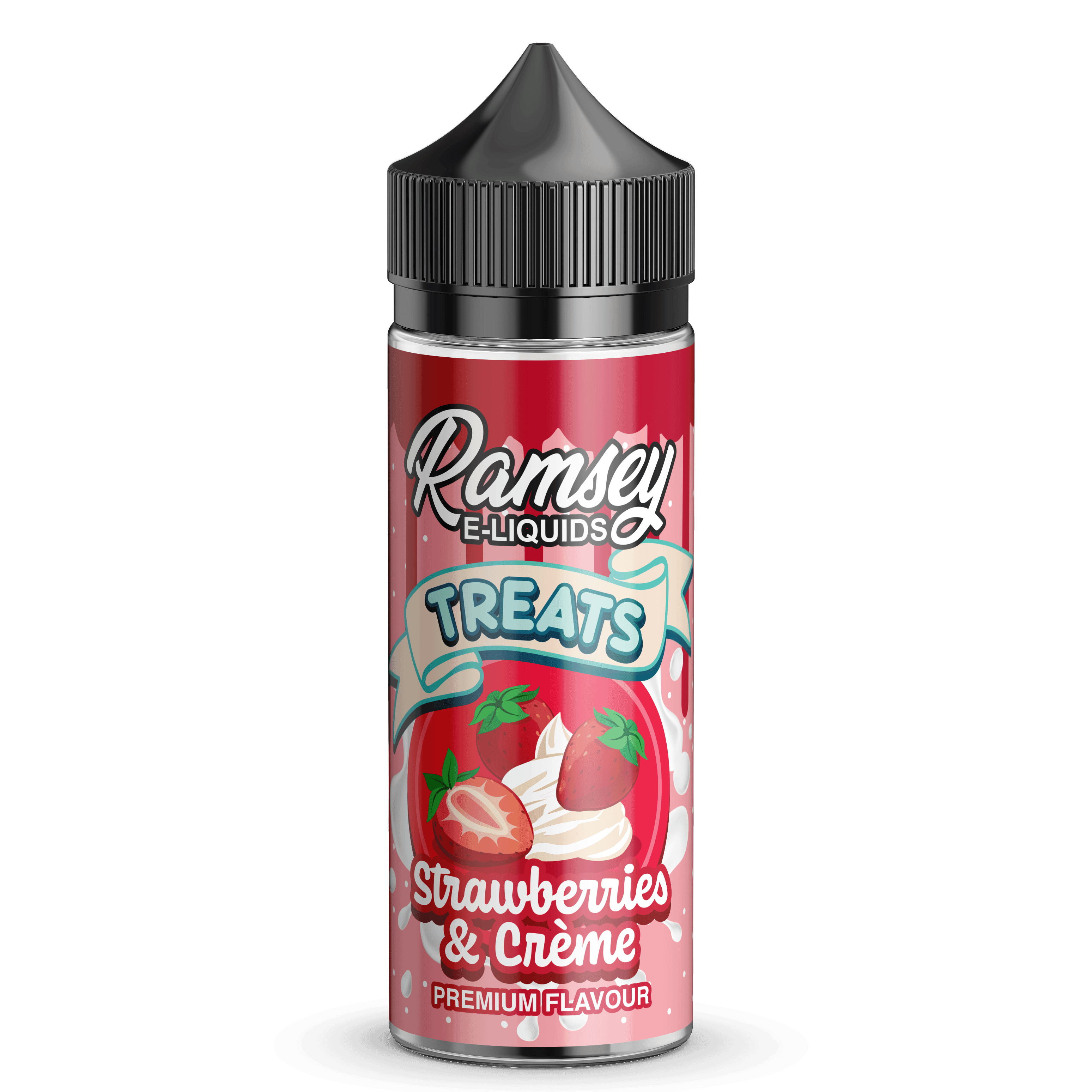Ramsey - Strawberries & Creme (100 ml, Shortfill)