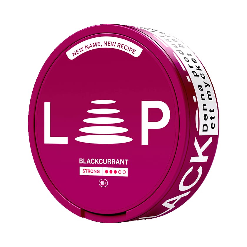 Loop - Blackcurrant Strong - Slim (9,4 mg/portion)
