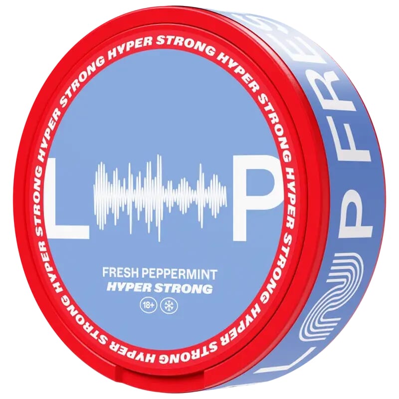 Loop - Fresh Peppermint Hyper Strong - Slim (14,8 mg/portion)