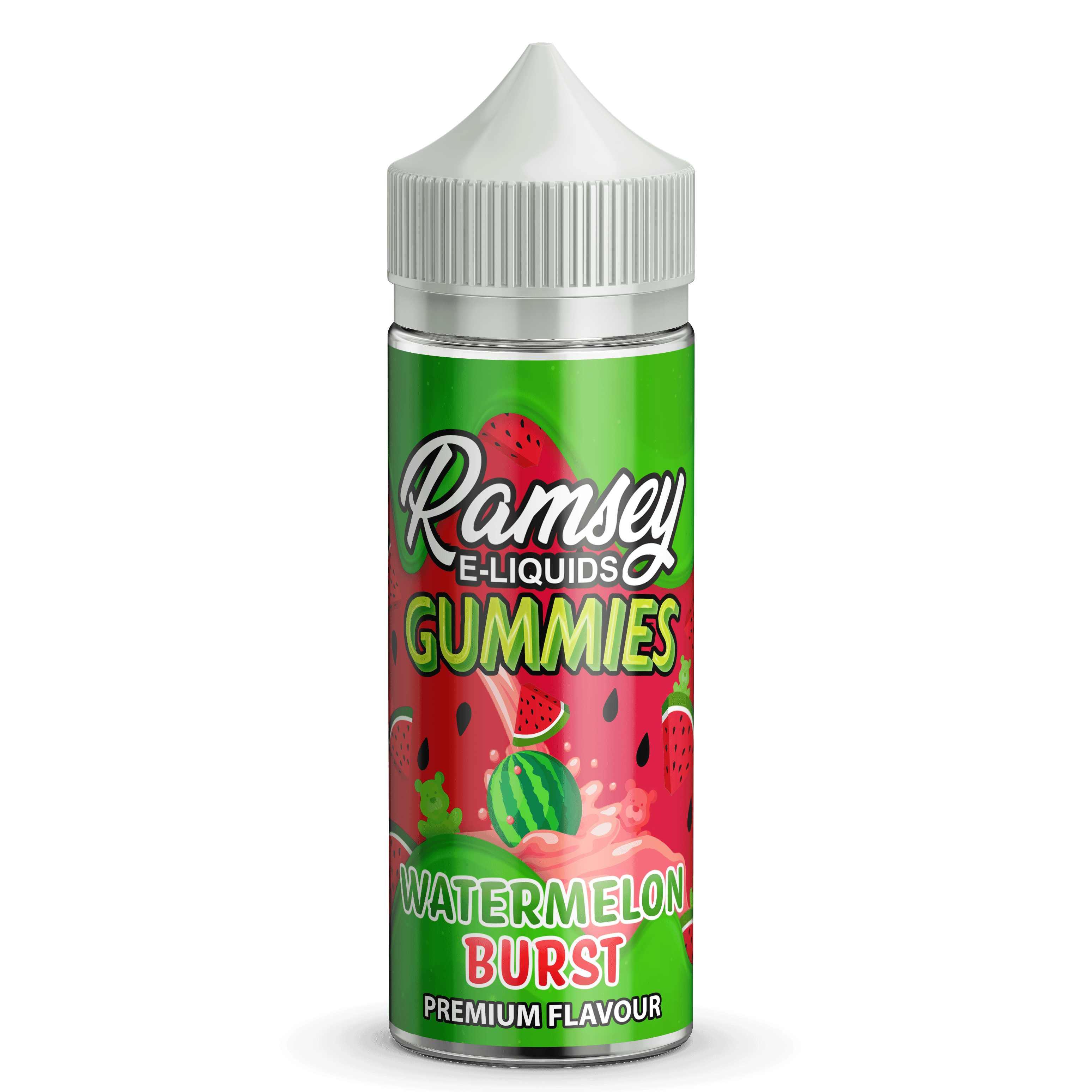 Ramsey - Watermelon Burst Gummies  (100 ml, Shortfill)