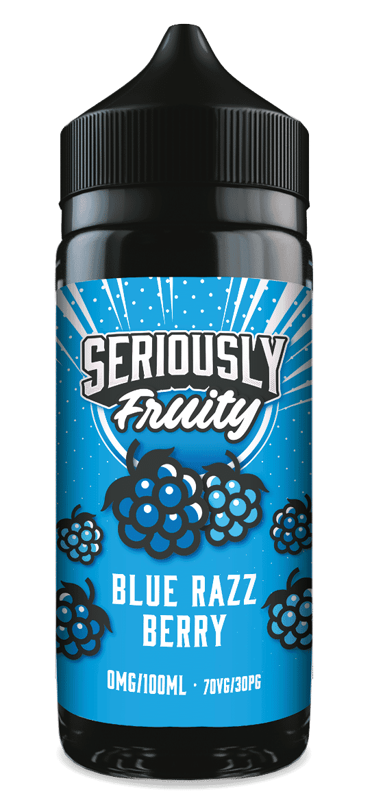 Seriously Fruity - Blue Razz Berry (100 ml, Shortfill)