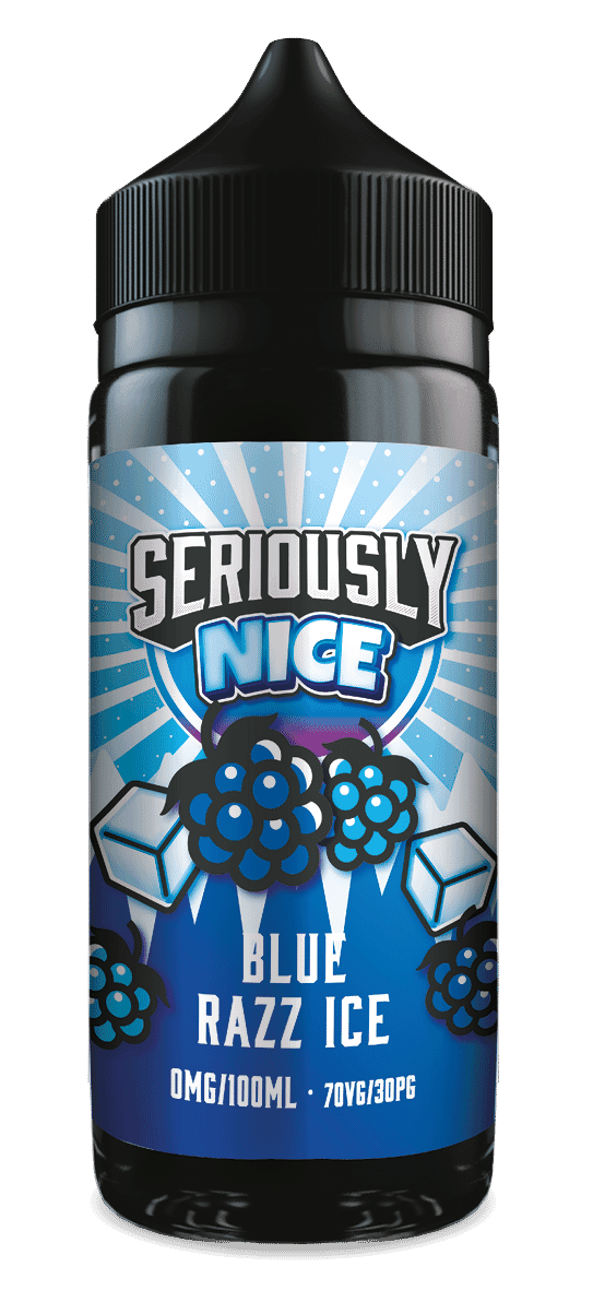 Seriously Nice - Blue Razz Ice (100 ml, Shortfill)
