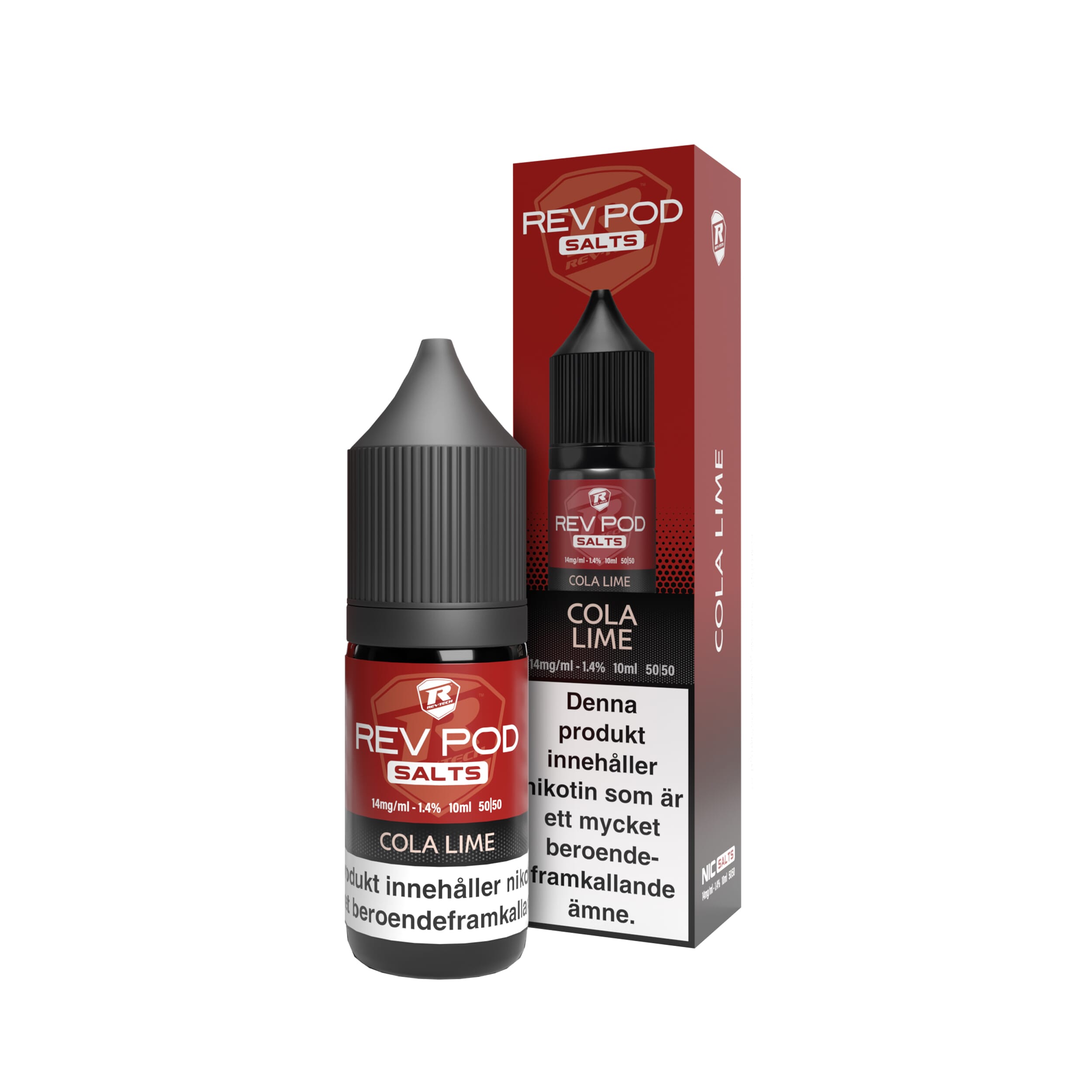 Rev Pod  Salts - Cola Lime (10 ml, 14 mg Nikotinsalt)