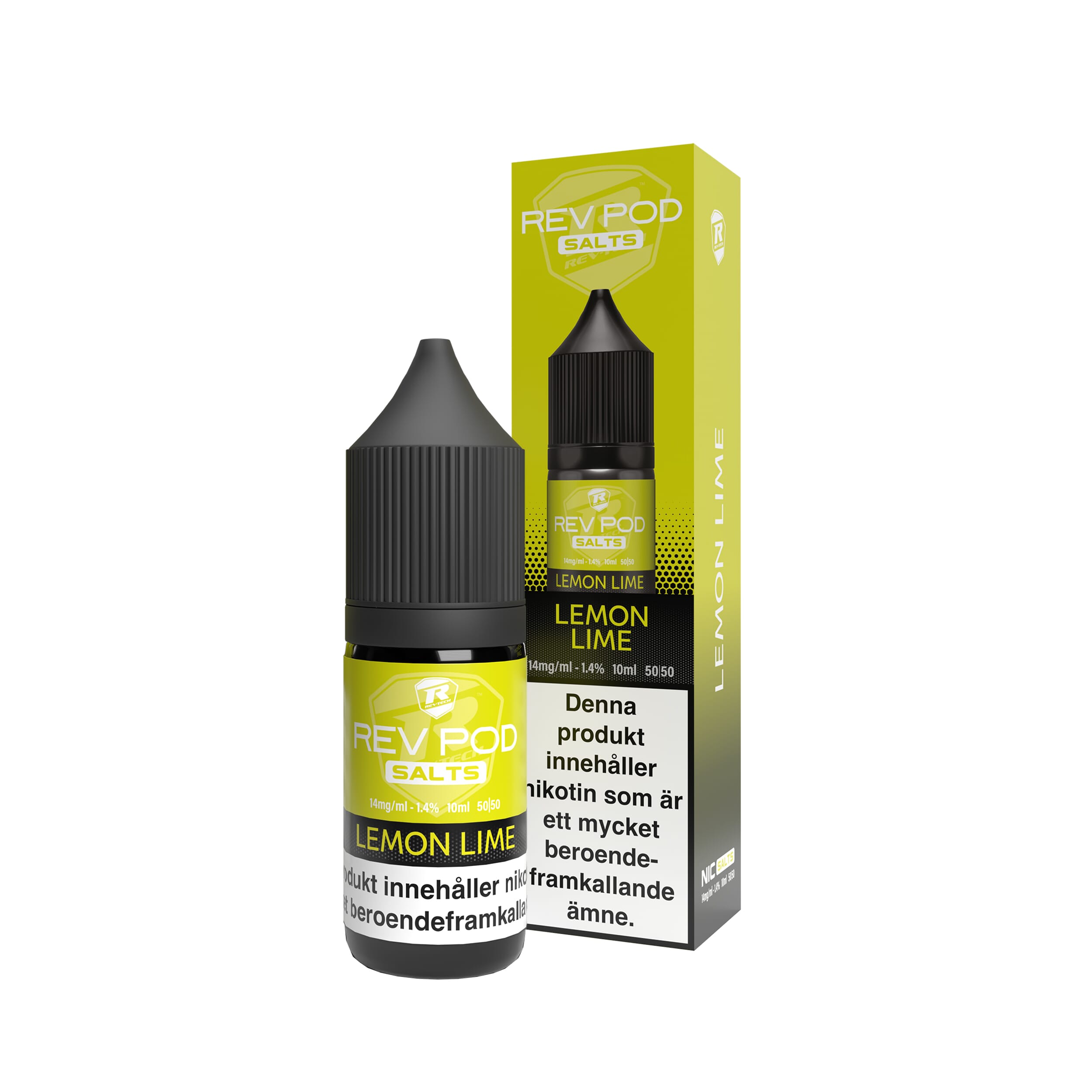 Rev Pod  Salts - Lemon Lime (10 ml, 14 mg Nikotinsalt)
