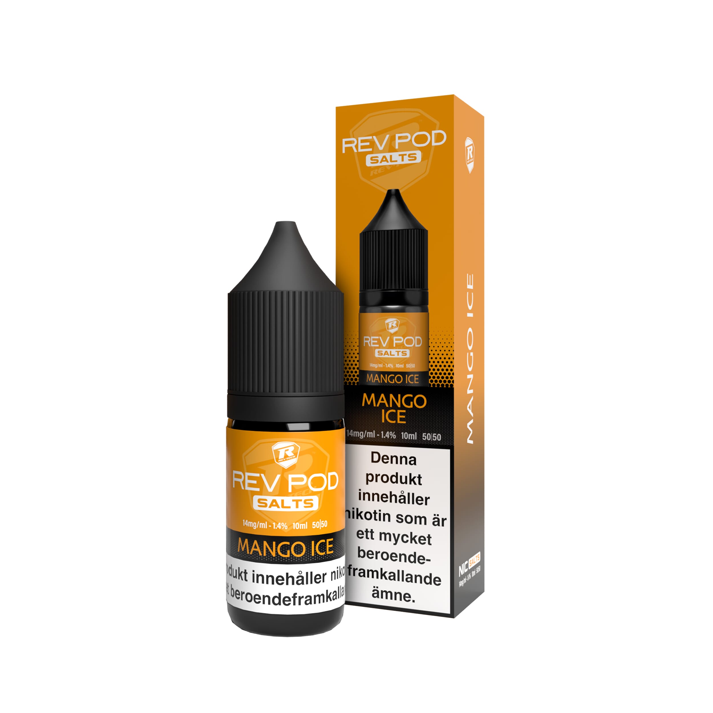 Rev Pod  Salts - Mango Ice (10 ml, 14 mg Nikotinsalt)