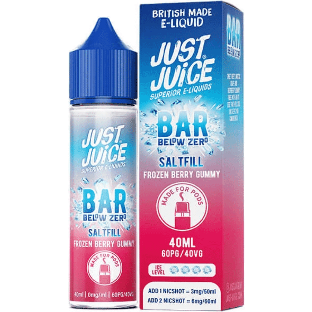 Just Juice Bar (Below Zero) - Blue Cherry Blast (40 ml, Shortfill)