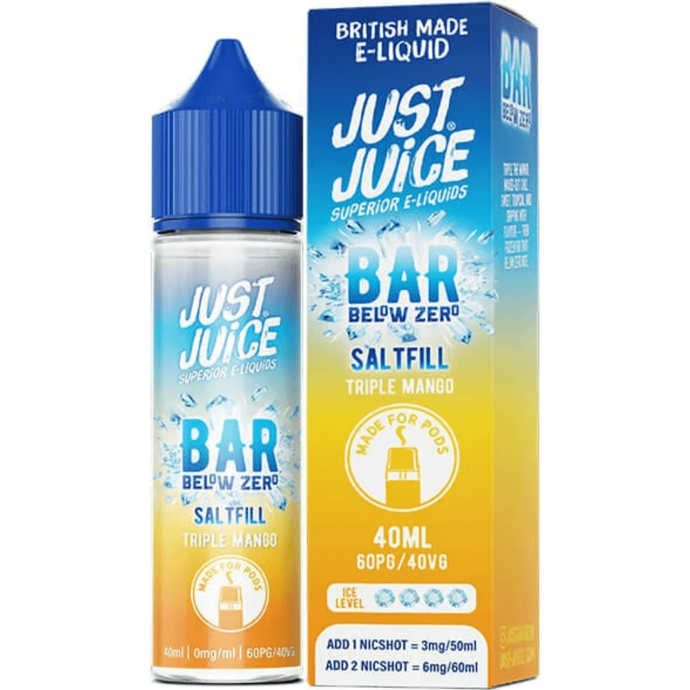 Just Juice Bar (Below Zero) - Triple Mango (40 ml, Shortfill)
